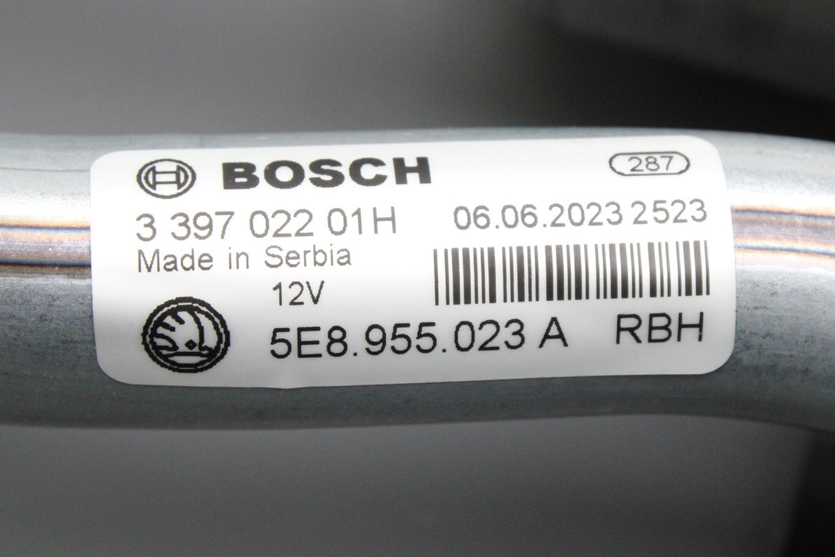 Skoda Octavia 2020-on RHD wiper motor & linkage 5E8955023A