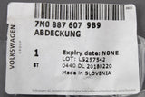 VW Sharan SEAT Alhambra child seat pushbutton cover 7N0887607 9B9