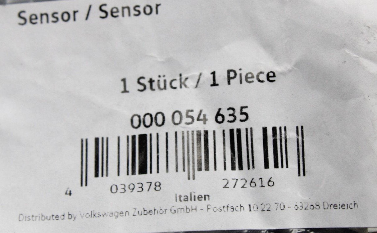 VW Golf Polo 6R Passat B7 accessory parking sensor (x1) 000054635
