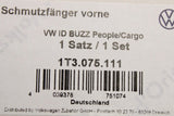 VW ID.Buzz 2022-on accessory mud flaps (front & rear) 1T3075101/111