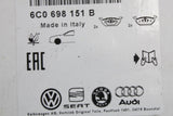 VW Polo Skoda Fabia SEAT Ibiza brake pads set (front) 6C0698151B
