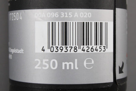 Audi wash and wax shampoo (250ml) 00A096315A 020