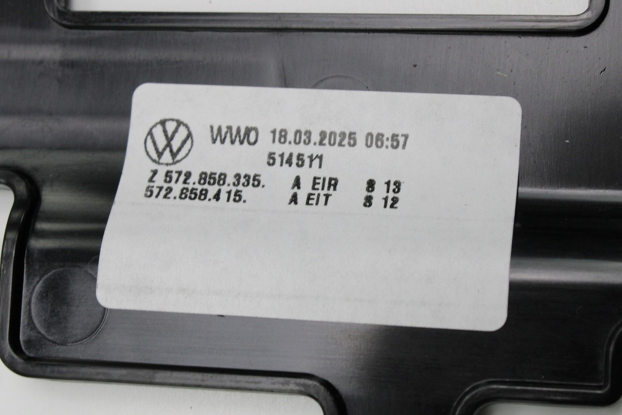 VW Tiguan 2024-on RHD dashboard trim panel (left) 572858415A EIT