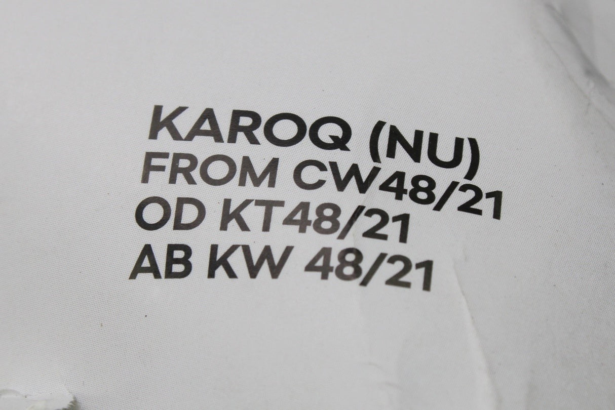 Skoda Karoq 2022-on mud flaps (rear) 57A075101A