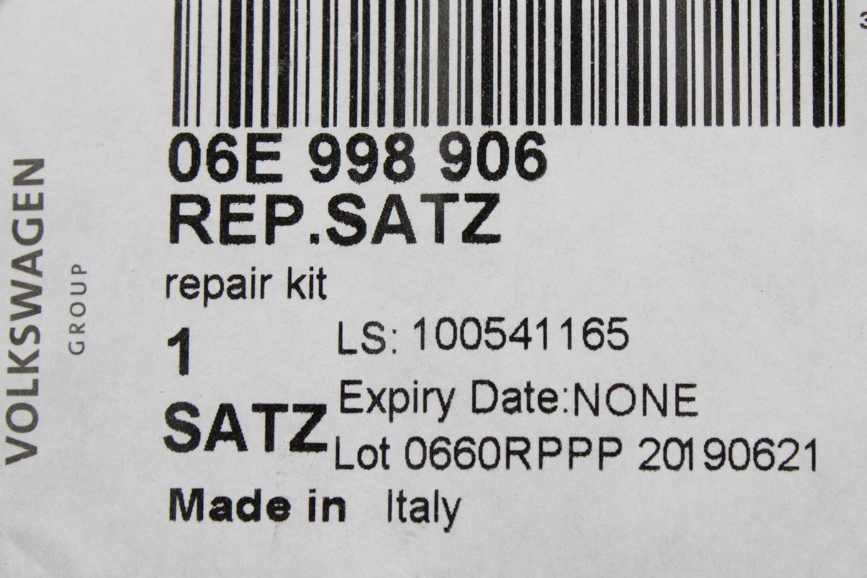 Audi A4 A5 A7 A8 Q7 3.0 V6 TFSI injector seals repair kit (x1) 06E998906