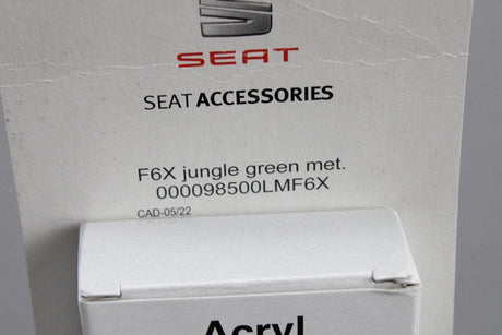 SEAT touch up paint set Jungle Green Metallic (x2 12ml) 000098500LMF6X