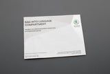 Skoda accessory luggage compartment storage bag DMK770003