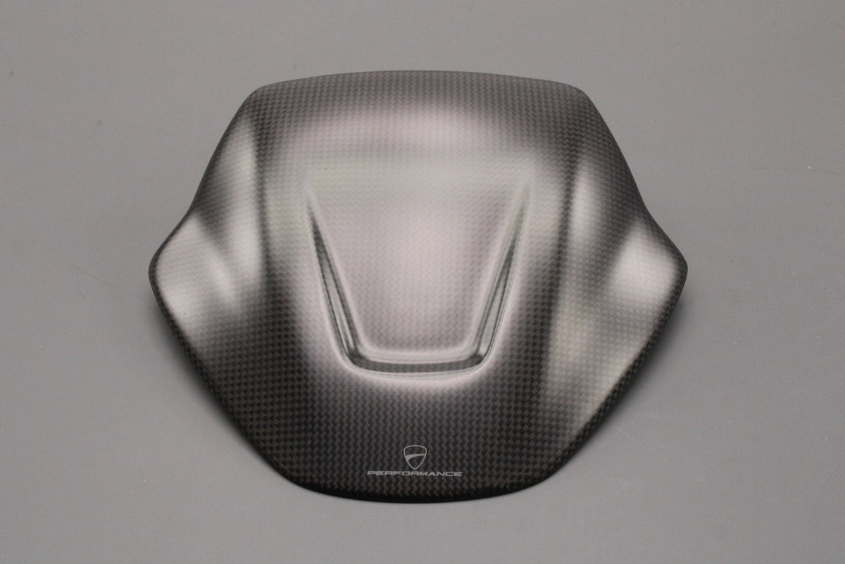 Ducati Diavel V4 carbon fibre headlight cover 96981601AA, view 1