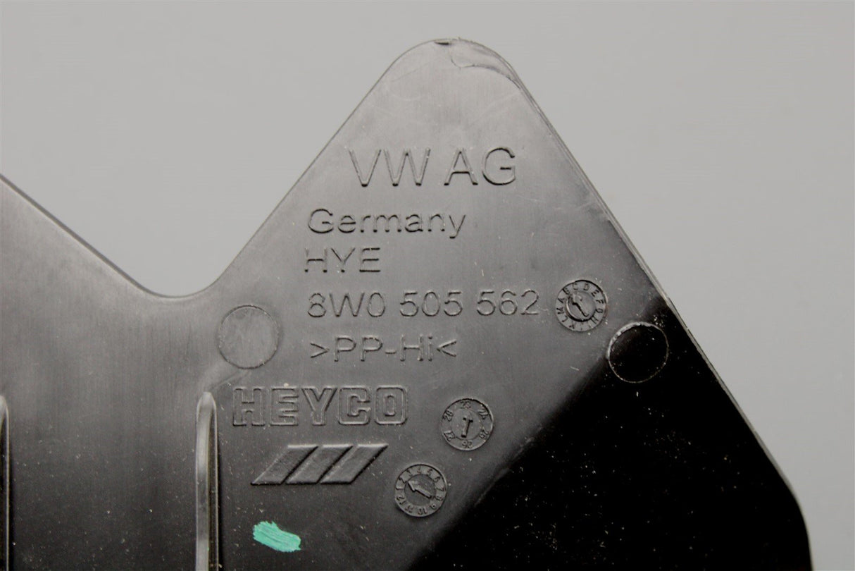 Audi A5 S5 RS4 e-tron GT lower arm stone guard (rear right) 8W0505562B