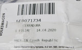 SEAT replacement tow bar lock & keys 5F0071734