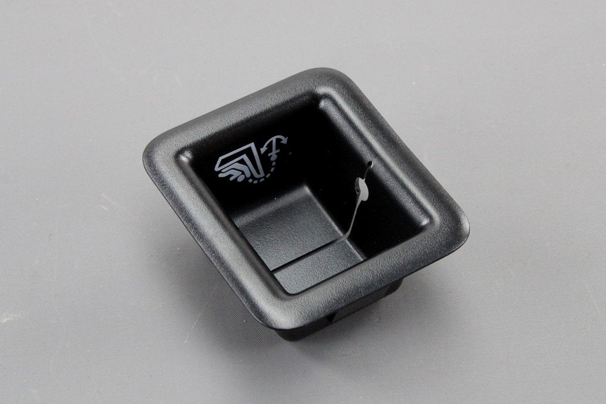 VW Touareg 2011-18 rear child seat mounting cover (black) 8R0887301B 82V