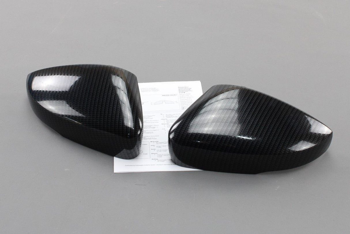 VW Polo 2010-17 Accessory wing mirror caps (carbon optic) 6R0072530 Z57