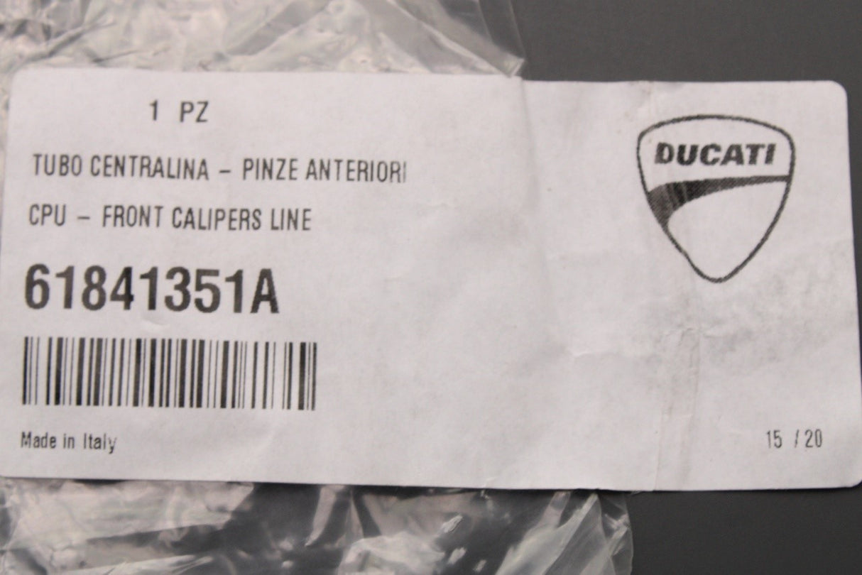 Ducati 1199 1299 Panigale 2014-17 front brake hose line 61841351A