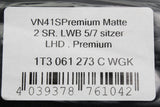 VW ID.Buzz 2022-on 2nd row premium carpet floor mat (LHD) 1T3061273C WGK