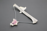 VW Fox 2005-2012 3-door window regulator (left) 5Z3837461A