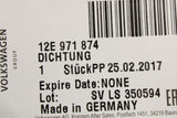 VW Golf MK7 MK7.5 Skoda Superb 13-on charging cable seal ring 12E971874