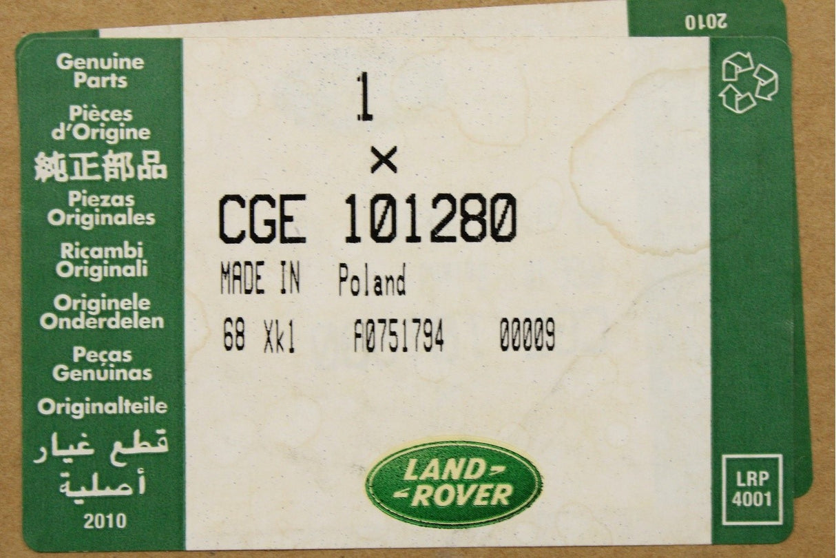 Range Rover 1994-2001 window aperture seal (rear right) CGE101280