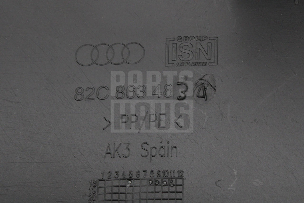 Audi A1 2019-on RHD a-pillar lower trim (left) 82C863483A 4PK