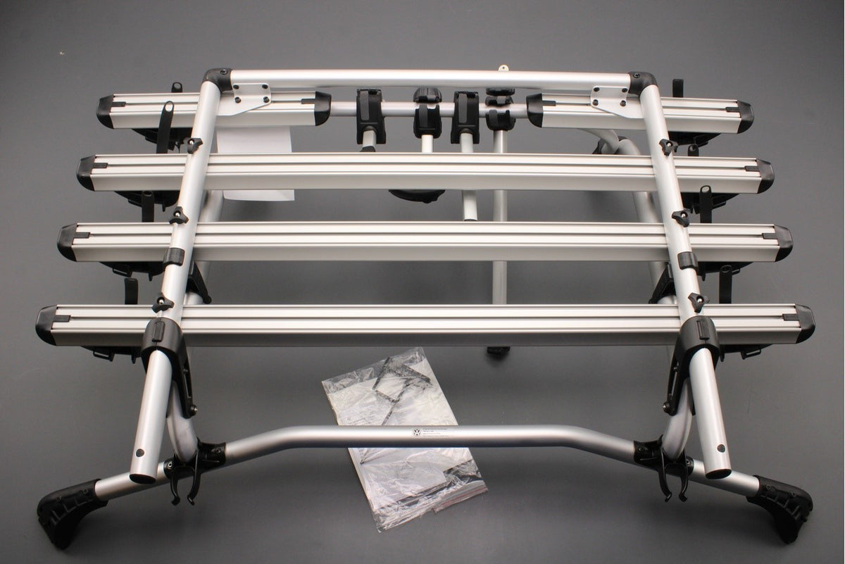 VW T6 T6.1 Transporter Caravelle Cali tailgate 4 bike carrier 7E0071104, view 1