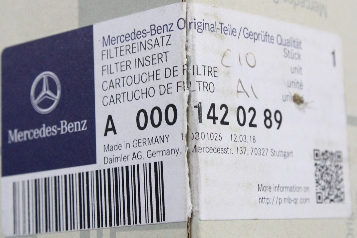 Mercedes-Benz adblue urea fliter A0001420289