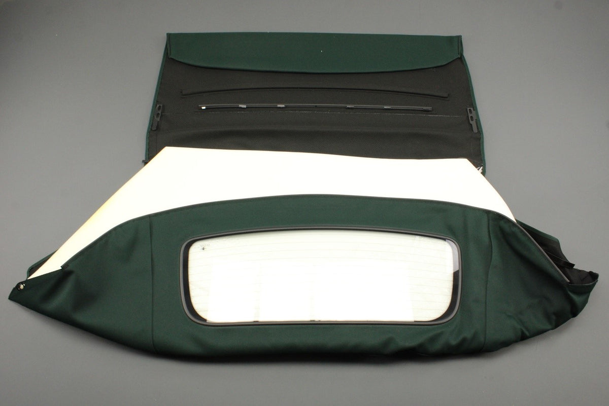 BMW MINI Cabrio R52 04-08 soft top roof hood with window 54347135292, view 1