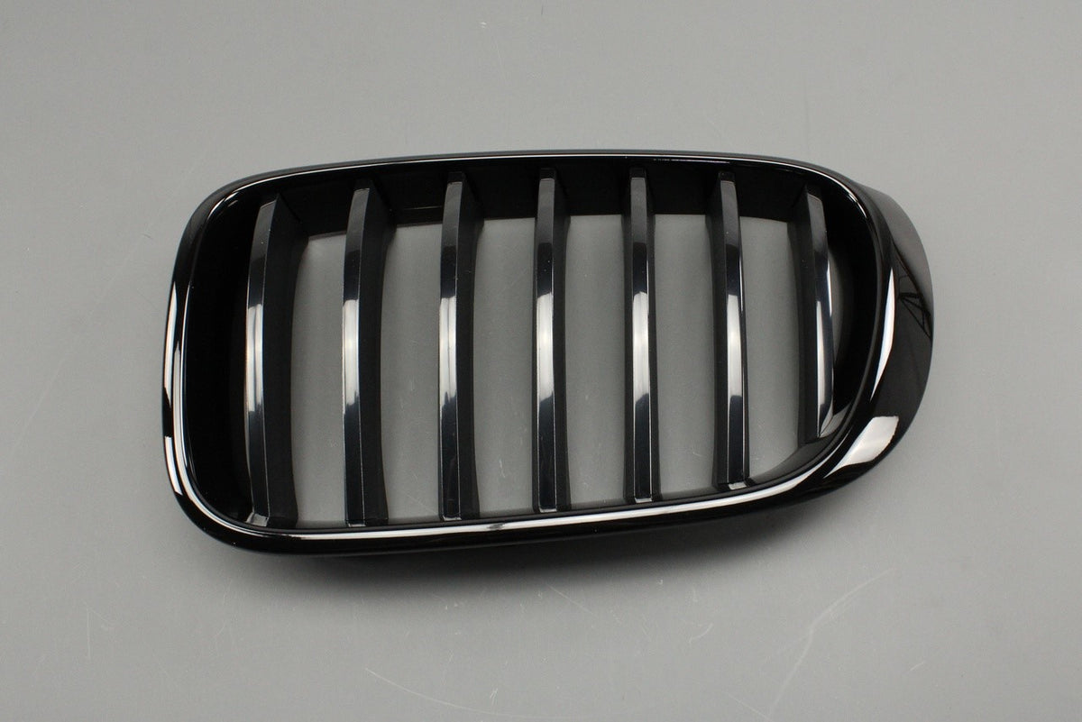 BMW X3 F25 X4 F26 M Performance grille gloss black (left) 51712337762, view 1