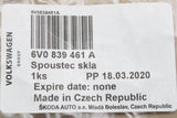 Skoda Fabia 2015-2023 rear door window regulator (left) 6V0839461A
