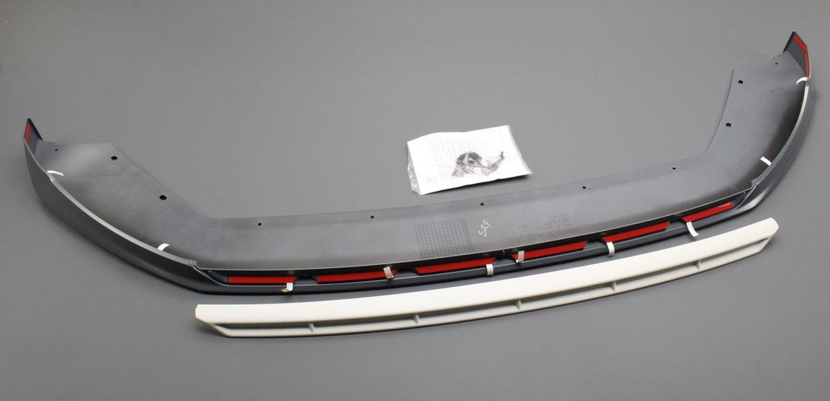 SEAT Leon 2017-2020 front bumper FR spoiler lip (primed) 5F0071606G GRU, view 1