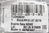 VW Transporter T5 T6 exterior door handle black (front) 7H0837205D 3FZ