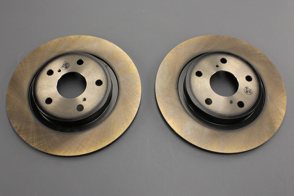 Toyota Avensis 2008-18 rear brake discs (x2) 42431-05070, view 1
