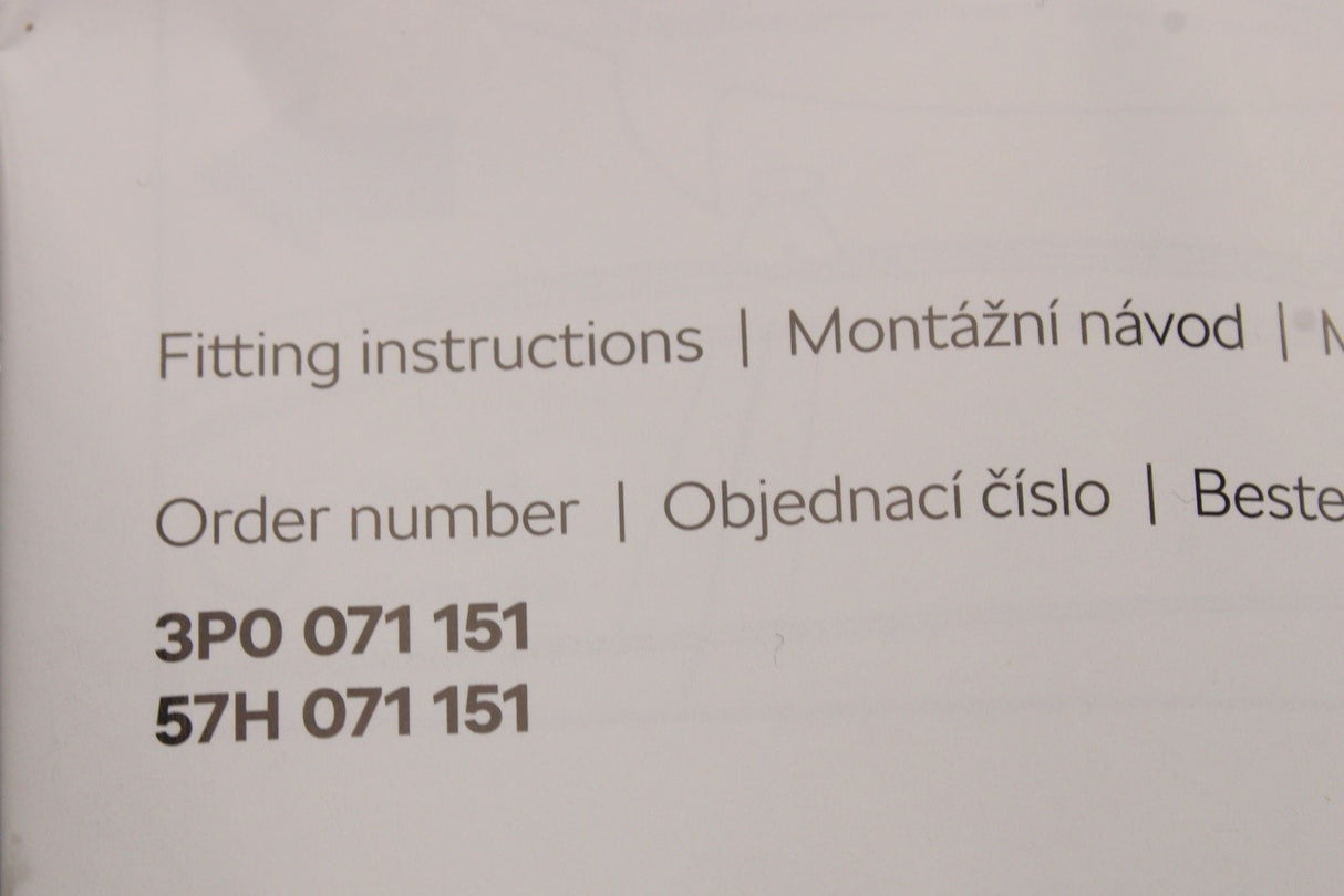 Skoda Kodiaq 2024-on accessory roof bars set 57H071151