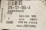 VW Crafter 2006-2016 2.5TDI coolant pipe 076121065A