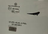 VW Tiguan 2024-on tinted door window glass (rear left) 571845025C
