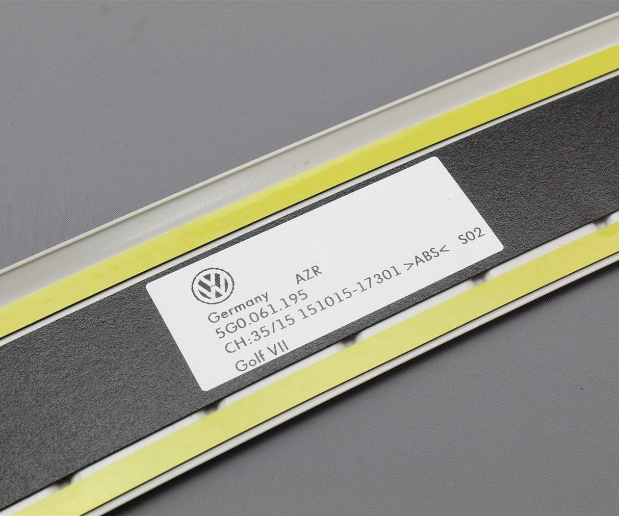 VW Golf MK7 2013-16 rear bumper protection trim 5G0061195