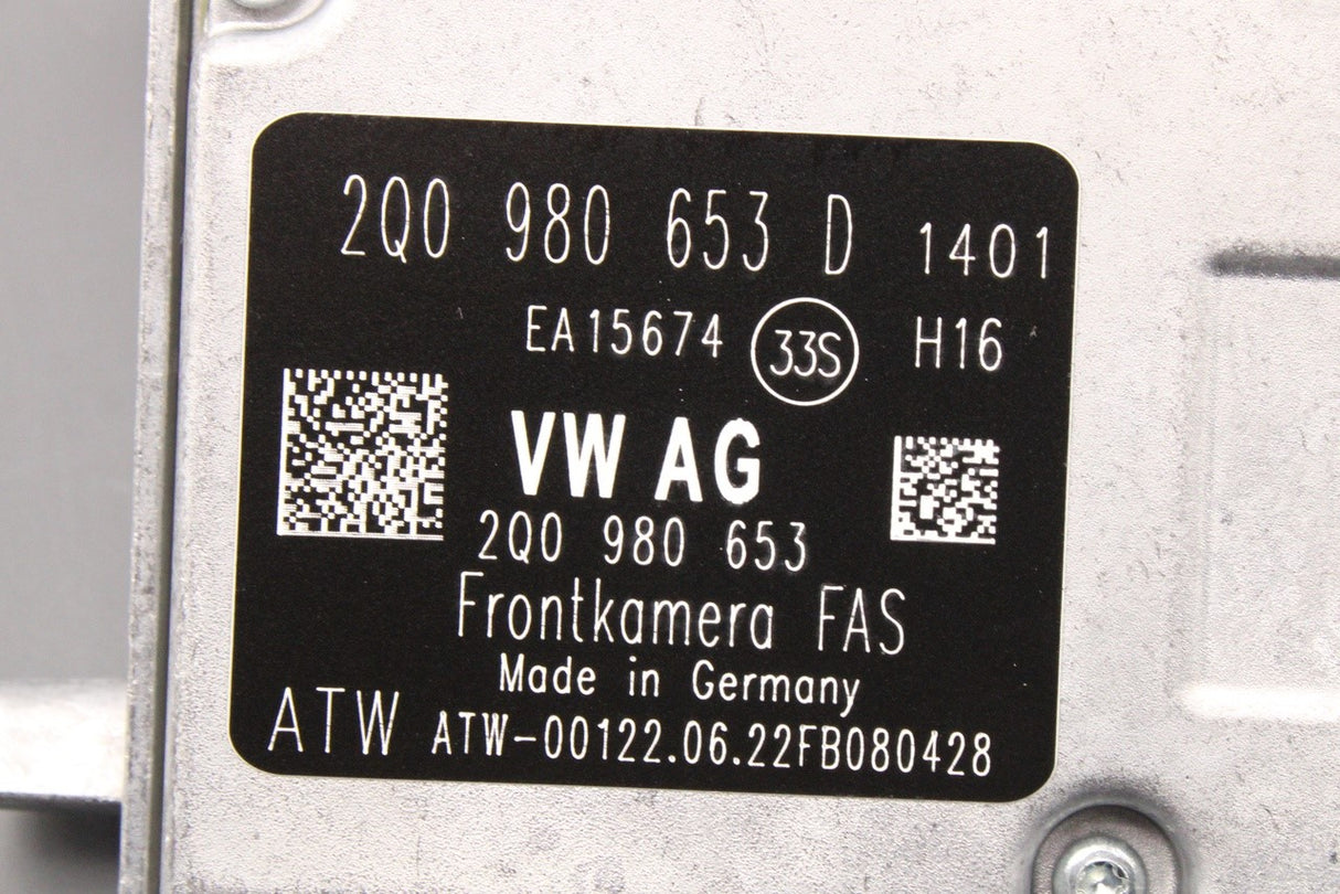 VW Audi Skoda SEAT 2016-on driver assistance camera 2Q0980653D