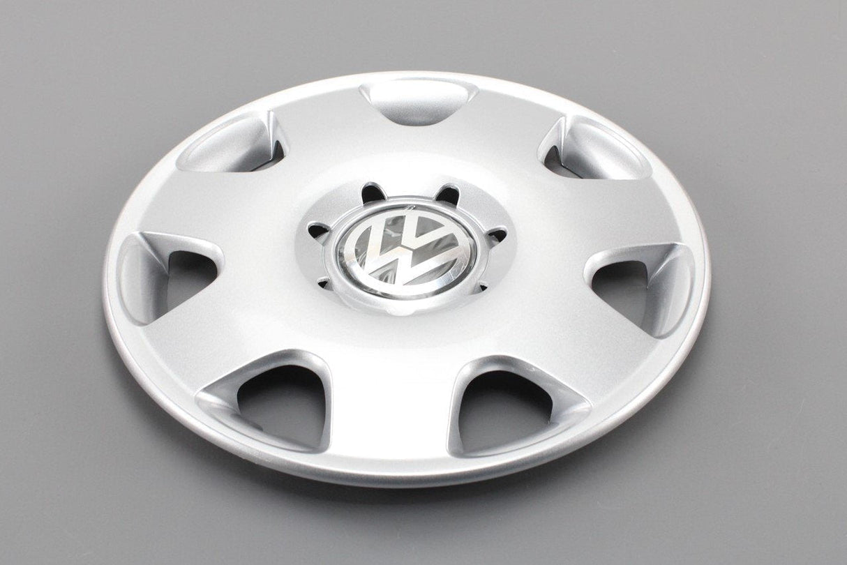 VW Fox 2005-12 14" Wheel trim ring bright chrome effect 6Q0601147M YSW