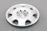 VW Fox 2005-12 14" Wheel trim ring bright chrome effect 6Q0601147M YSW