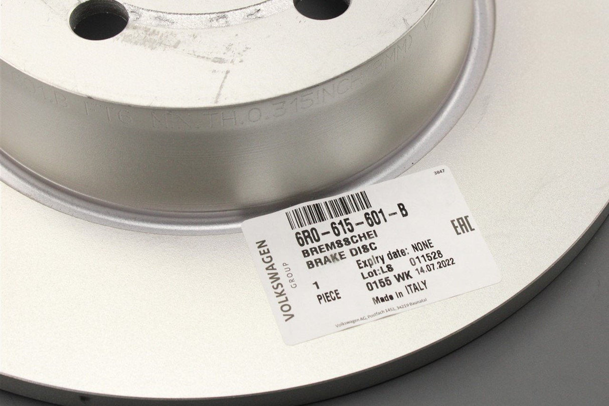 Audi S1 2015-2018 brake discs 272x10 (rear) 6R0615601B