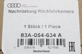 Audi A1 Q2 SQ2 Q3 RSQ3 2019-on retrofit reversing camera 83A054634A
