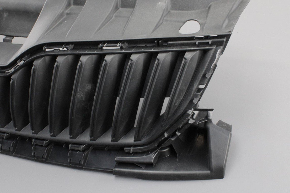 Skoda Fabia 2015-2019 Front radiator grille (Satin Black) 6V0853653 9B9