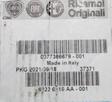 Fiat Ducato brake pad set with accessories (rear) 77366679