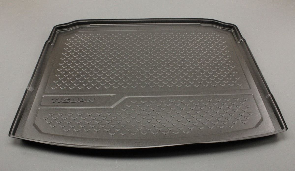 VW Tiguan 2016-24 boot luggage compartment liner (deep floor) 5NA061161E, view 1