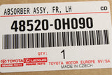 Toyota Aygo X 2022-on front shock absorber (left) 48520-0H090
