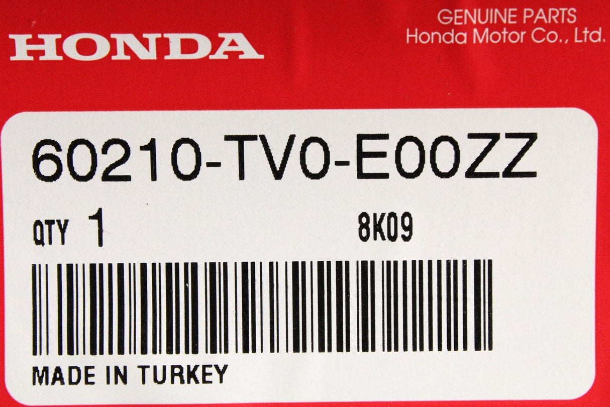 Honda Civic front wing (right) 60210-TV0-E00ZZ