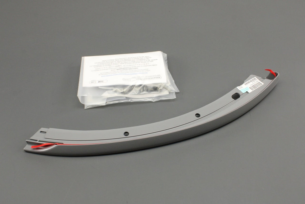 Jaguar XKR 2012 front spoiler splitter trim (left section C2P22274XXX, view 1
