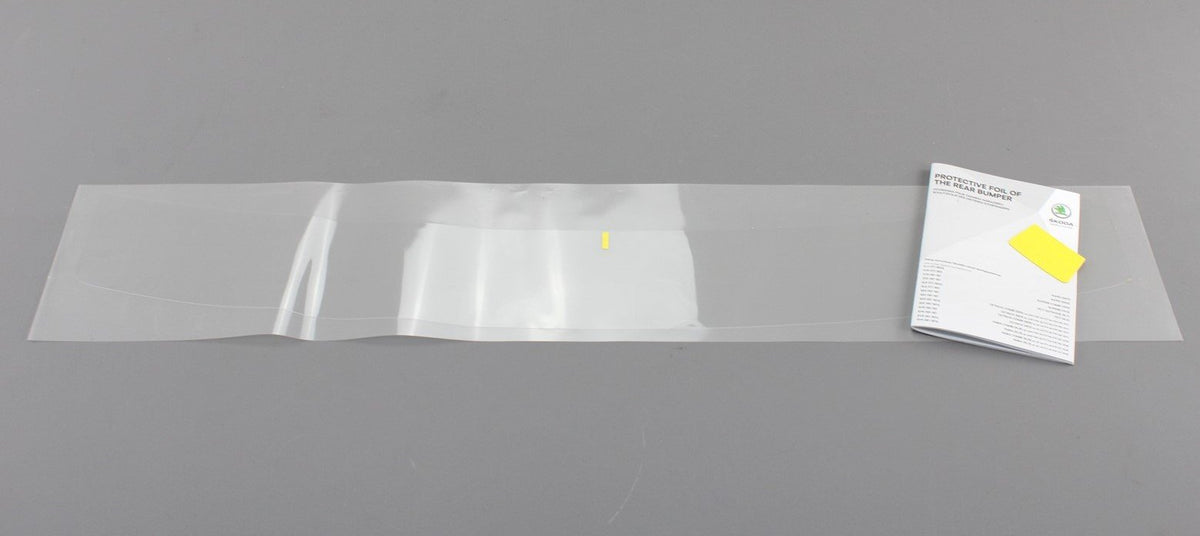 Skoda Octavia Estate 2017-2021 rear bumper protective film 5E9061197A, view 1