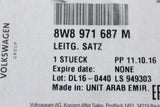 Audi A5 S5 RS5 Sportback 2017-on door wiring harness (rear) 8W8971687M