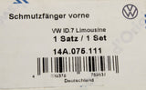 VW ID.7 2024-on mud flap set (front & rear) 14A075101/111