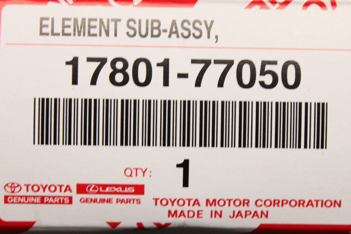 Toyota Lexus air filter element 17801-77050