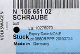 VW Touareg 7P 2011-2018 drive traction motor bolt (M12x60) N10565102